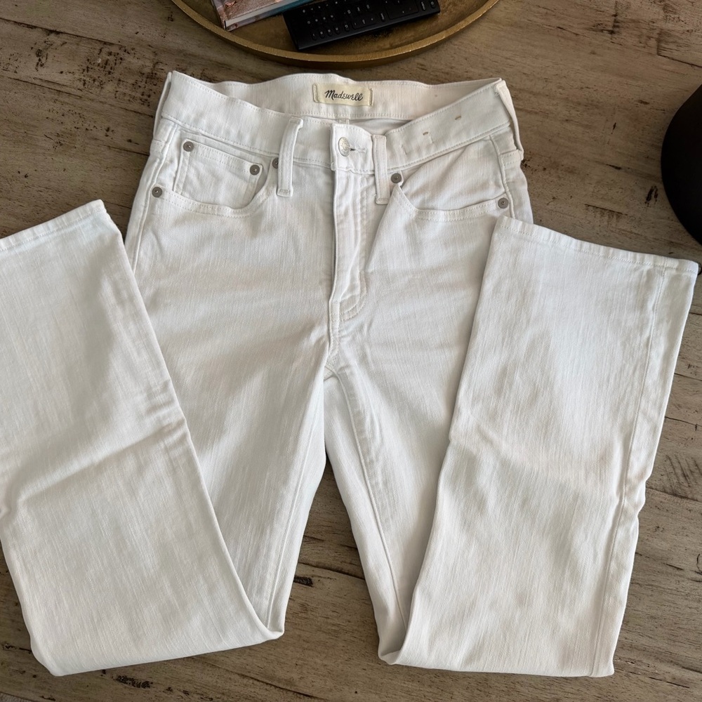 Madewell Crisp White Jeans